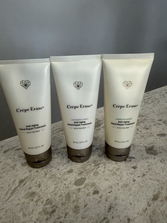 Crepe Erase Other - Lot 3 Crepe Erase Fragrance Free Anti-Aging Hand Repair Treatment Cream 3 oz ea